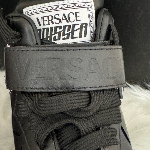 Versace Men\'s Black High-Top Sneakers main image 14